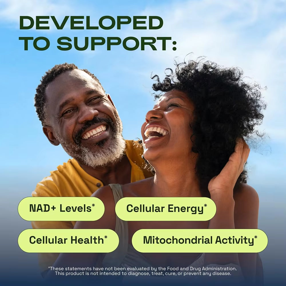 NMN Supplement Alternative - 250Mg CORE 500Mg ADVANCED - Liposomal NAD + Resveratrol - NAD Supplement for Energy & Healthy Aging