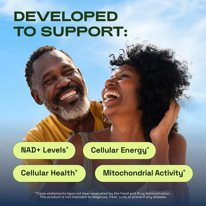 NMN Supplement Alternative - 250Mg CORE 500Mg ADVANCED - Liposomal NAD + Resveratrol - NAD Supplement for Energy & Healthy Aging